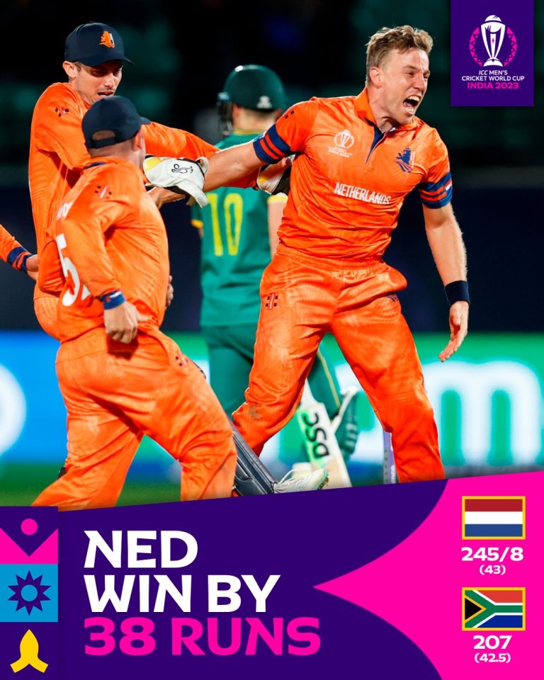 Dutch win over SA