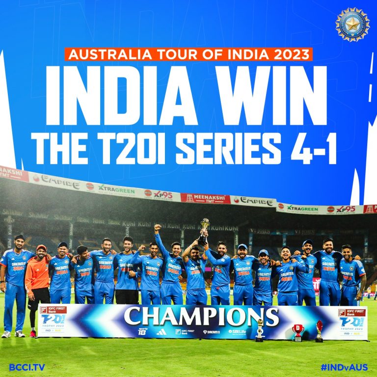 India beat Australia 4 -1