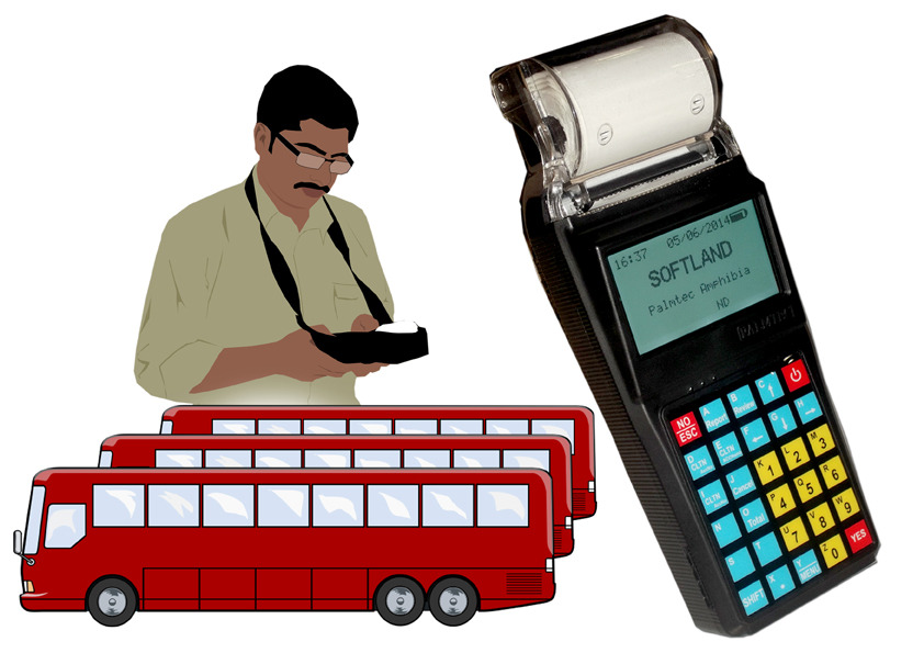 bus conductor machine