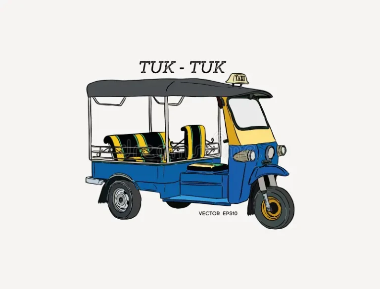 tuk-thailand-vector-hand-draw-sketch-105442599