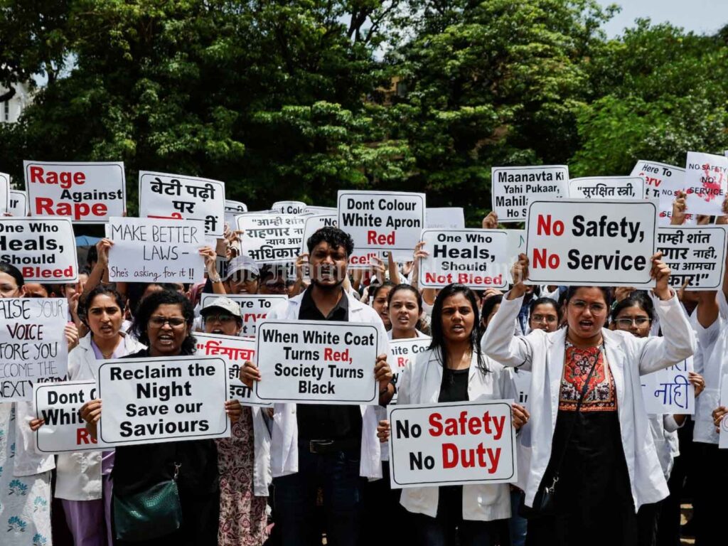 One Million Indian Doctors Strike After Rape and Murder of Colleague in Kolkata Hospital