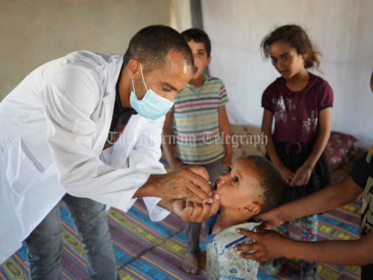 Polio Resurfaces in Gaza for First Time in 25 Years Amid Conflict