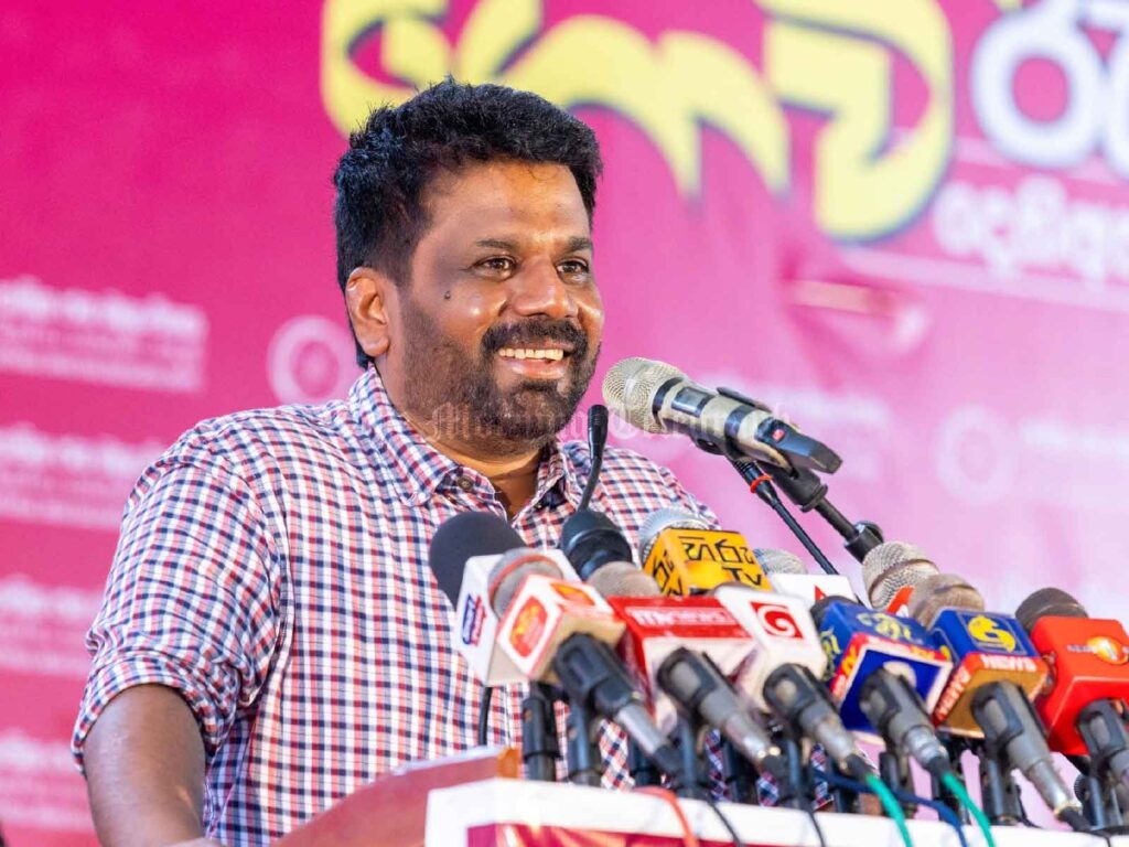 Anura Accuses Sajith of Copying Campaign Ideas: "Bring Something New"