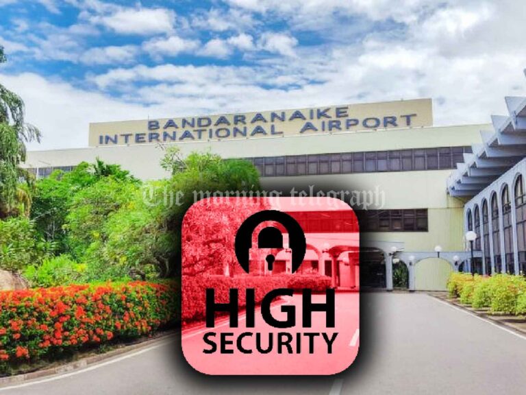 Security Heightened at Bandaranaike International Airport