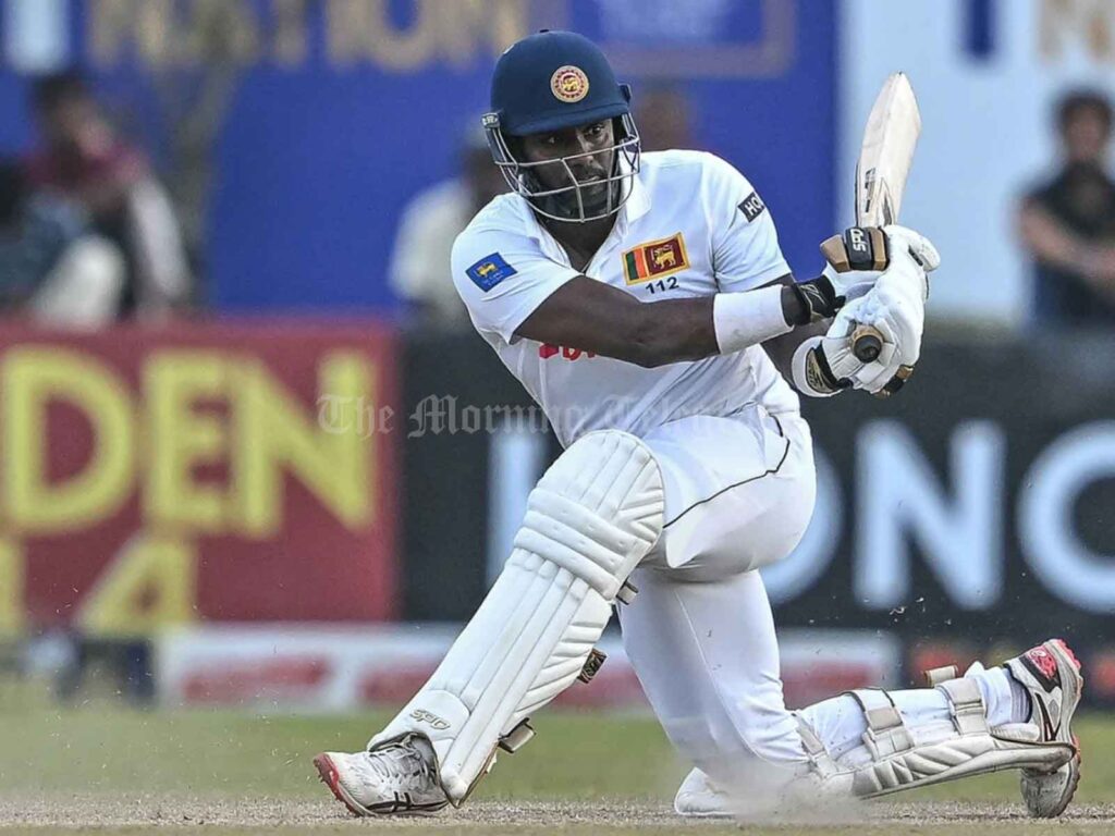 Mathews, Dhananjaya Steer Sri Lanka to 202-Run Lead Before Rest Day