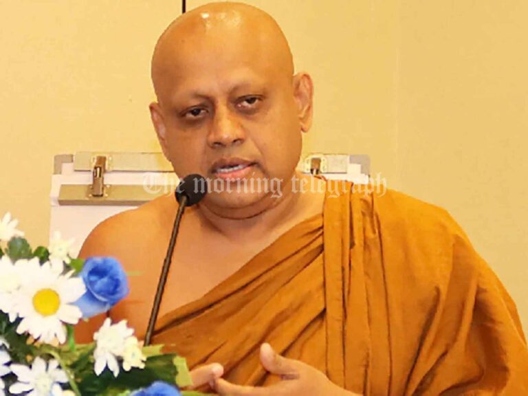 Dodampahala Rahul Thero Calls for Temples to Support Ranil: ‘He Saved the Country’