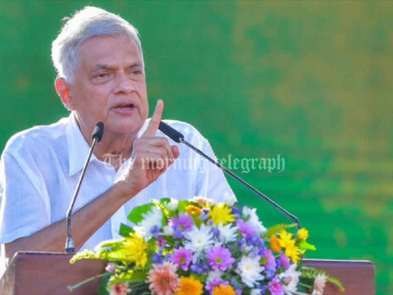 "Anura's Economic Policy Will Weaken the Rupee" - Ranil Wickramasinghe