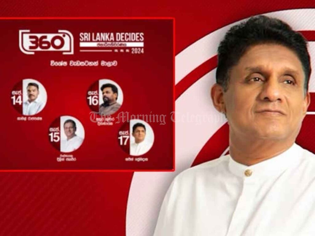 Derana's Statement on Sajith Premadasa's Absence from Special 360 Program