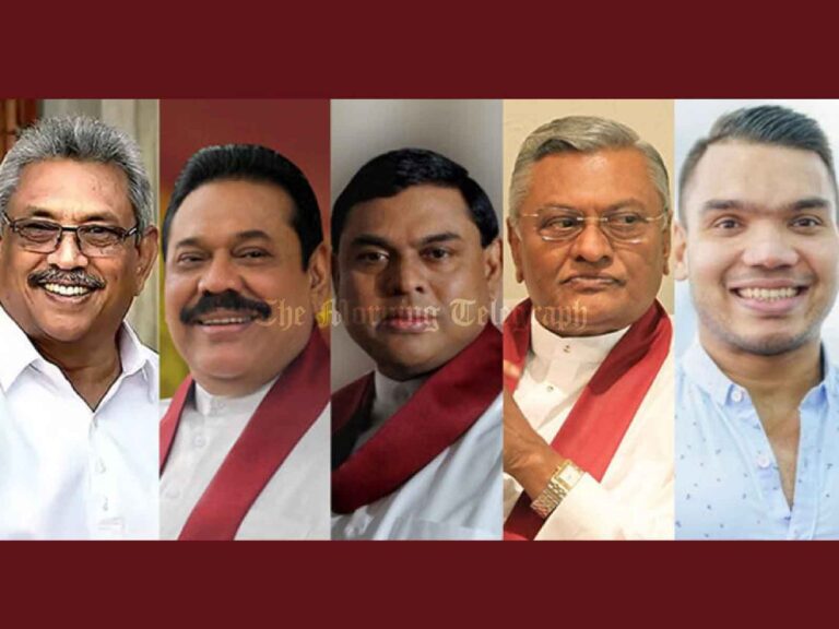 Rajapaksa Dynasty’s Bid for Redemption: Namal Rajapaksa’s Presidential Ambitions Spark Debate