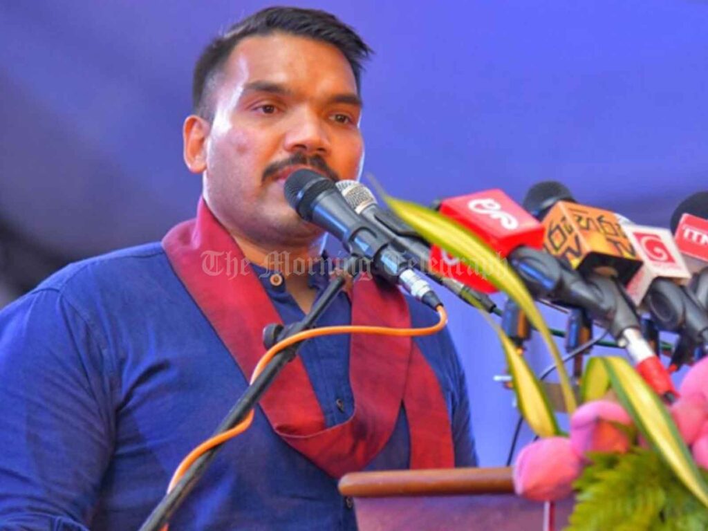 Namal Rajapaksa Vows Not to Promise the Impossible