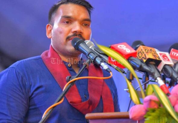 Namal Rajapaksa Vows Not to Promise the Impossible