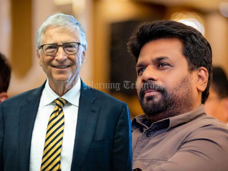 Bill Gates to Meet President Anura Kumara Dissanayake for Key Development Talks