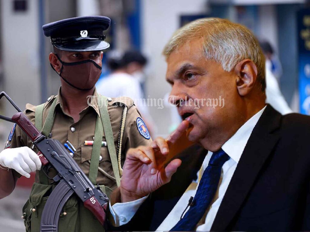 Police Guarantee Security for Former President Wickremesinghe