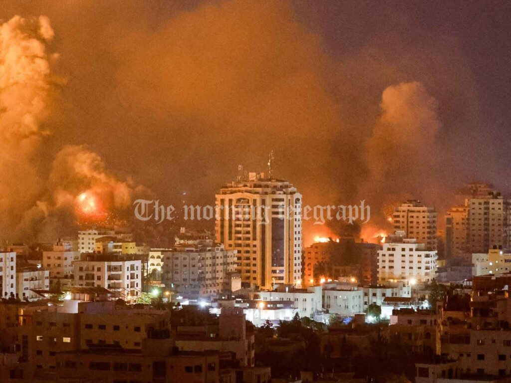 Intense Israeli Strikes in Gaza Amid Humanitarian Crisis