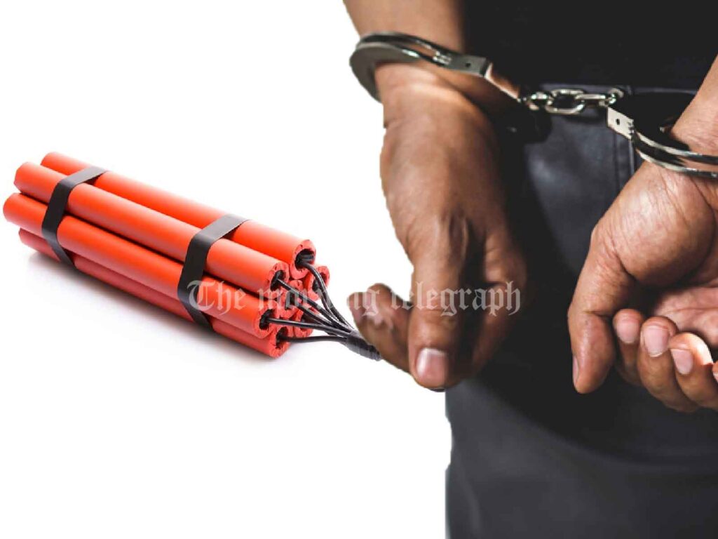 Two Suspects Arrested with Explosives in Padaviya