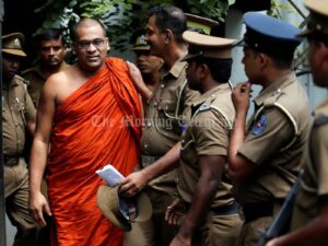 Orders to Arrest Gnanasara Thero