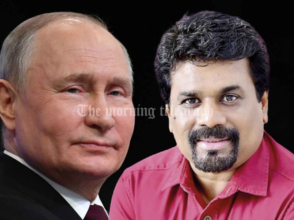 Personal Message from Putin to President Anura Kumara Dissanayake