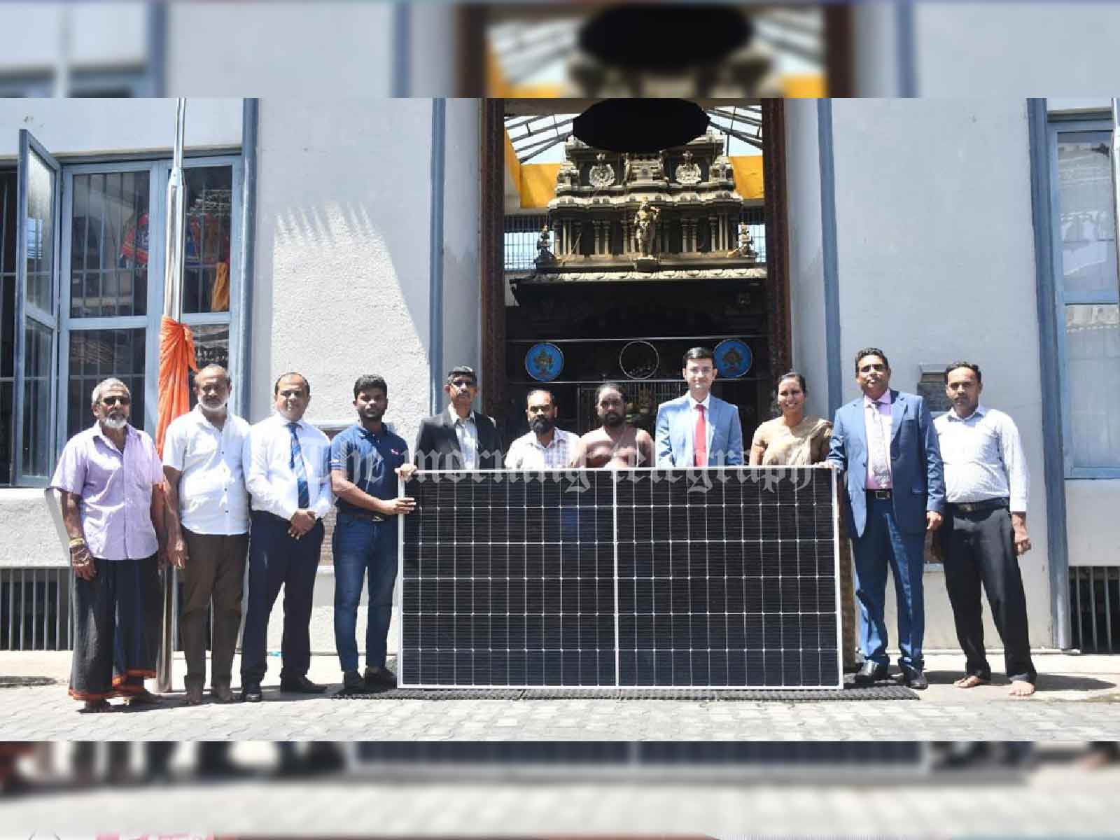 India Finances 35MW Rooftop Solar Systems for Multi-Religious Sites in Sri Lanka
