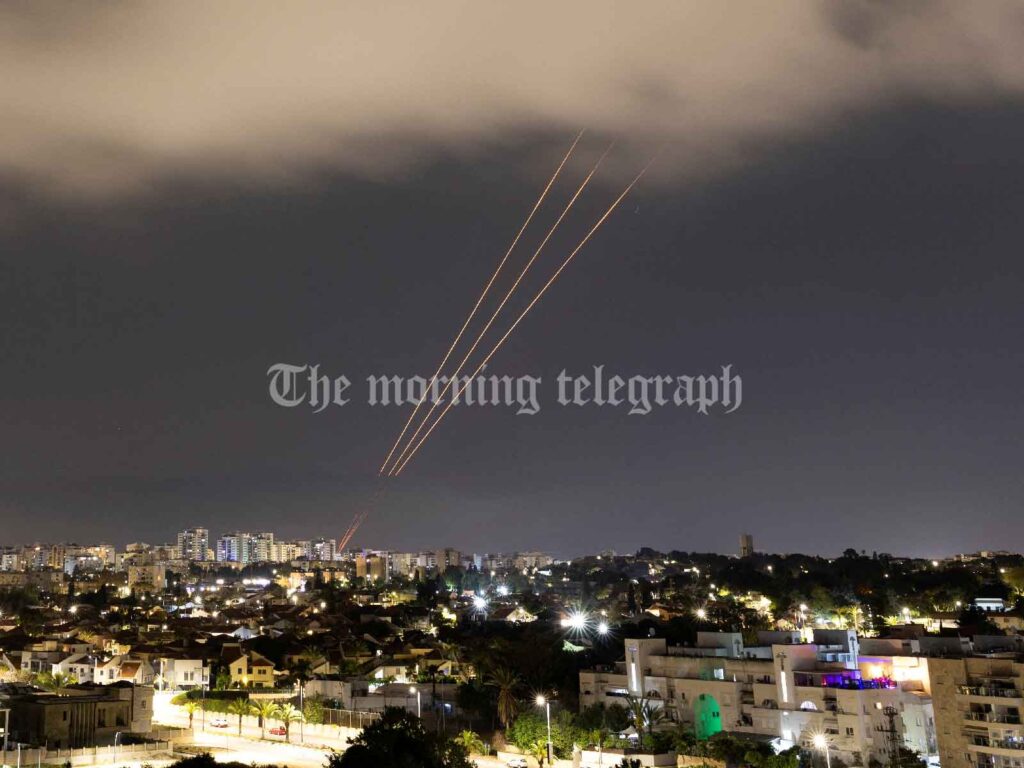 Iran Fires Salvo of Missiles at Israel in Retaliation Amid Escalating Conflict - (Video)