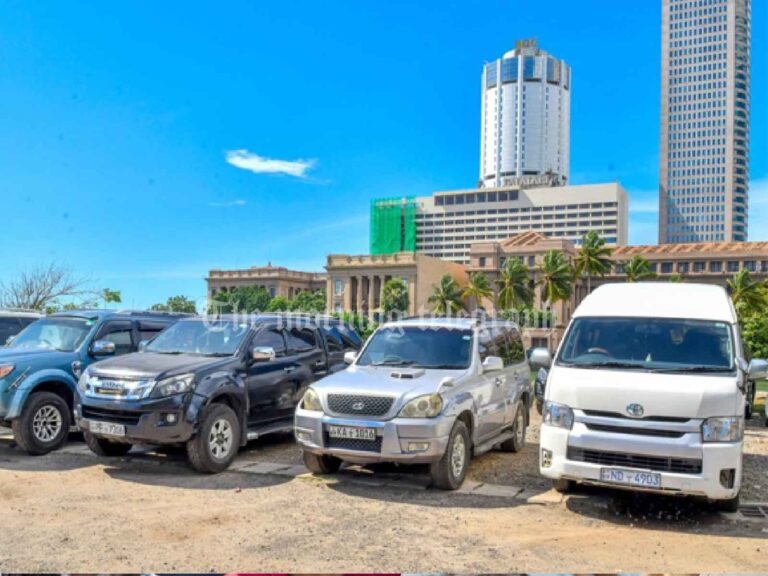 Government Returns Parked Vehicles to Respective Institutions