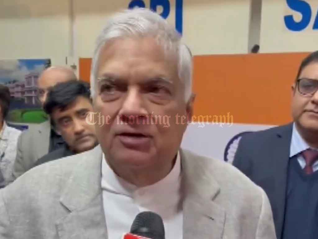 Ranil in India Highlights Need for Sri Lanka-India Vision Document Implementation, Ahead of President Dissanayake’s Visit