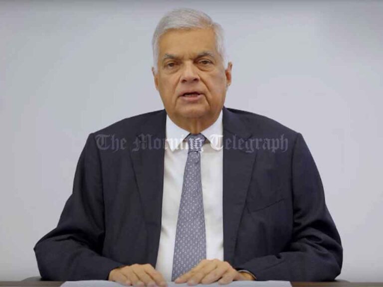 Special Statement from Ranil Wickremesinghe