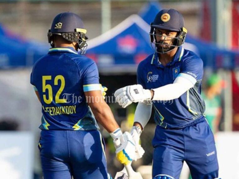 Sri Lanka Advances to Semi-Finals of Hong Kong Sixes Tournament Undefeated