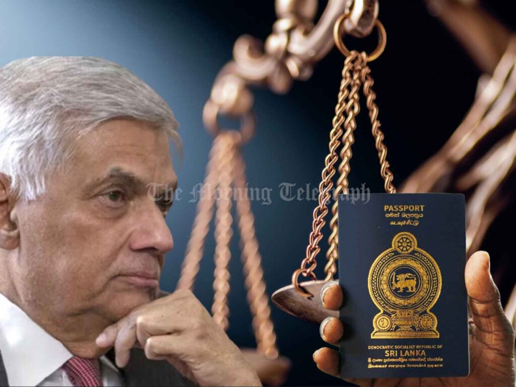 Former President Ranil Wickremesinghe Named in Passport Procurement Case