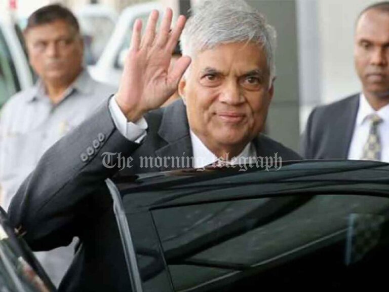 Ranil Announces Departure for Break Post-Elections