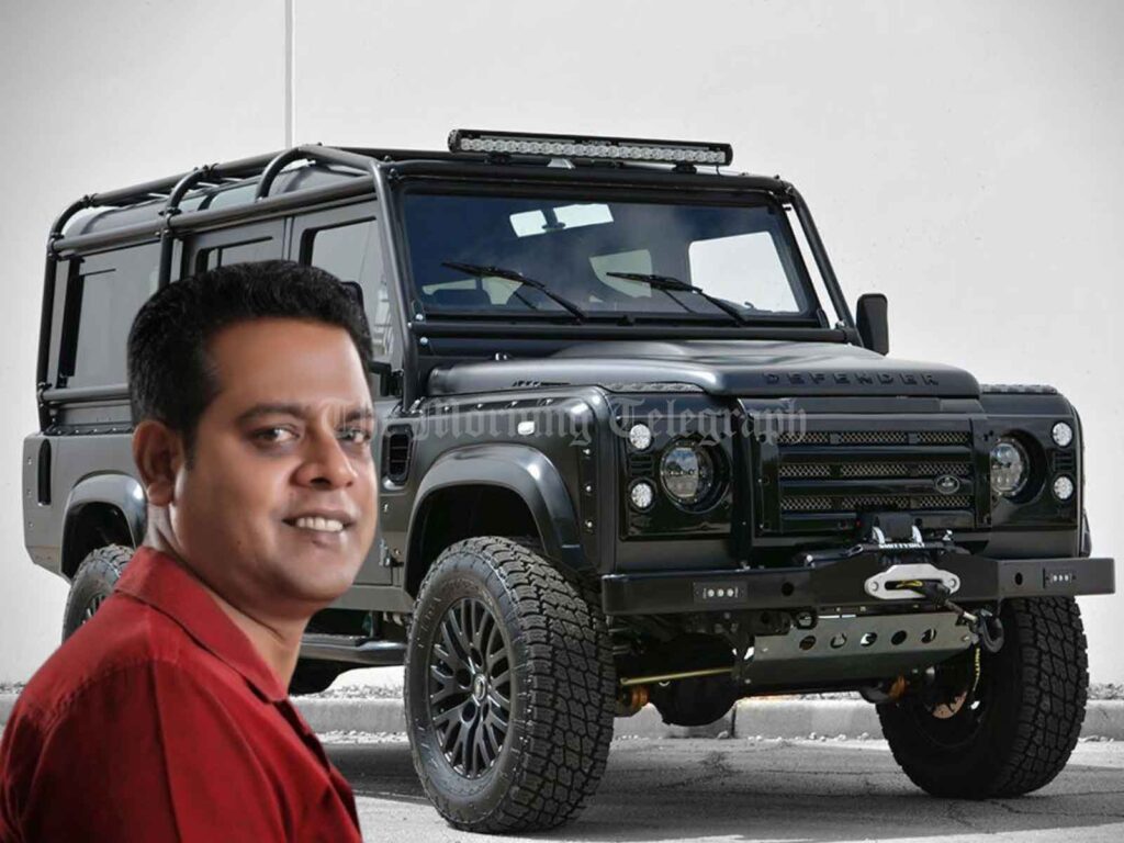 Suspected Stolen Vehicle Linked to Late MP Sanath Nishantha