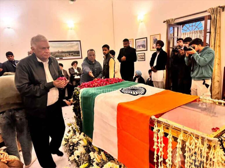 Former President Flies to India to Pay His Respect