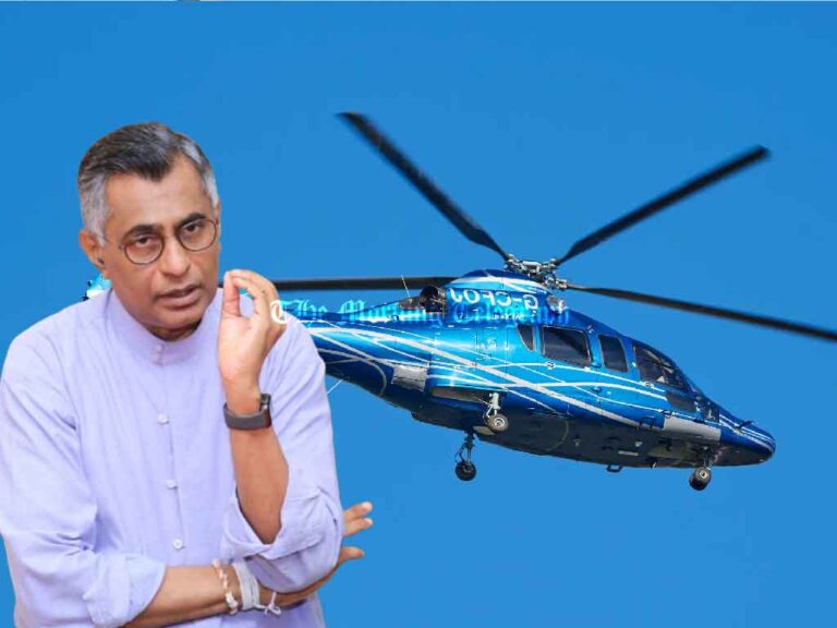 Champika Denies Using Govt Funds for Helicopter Flights