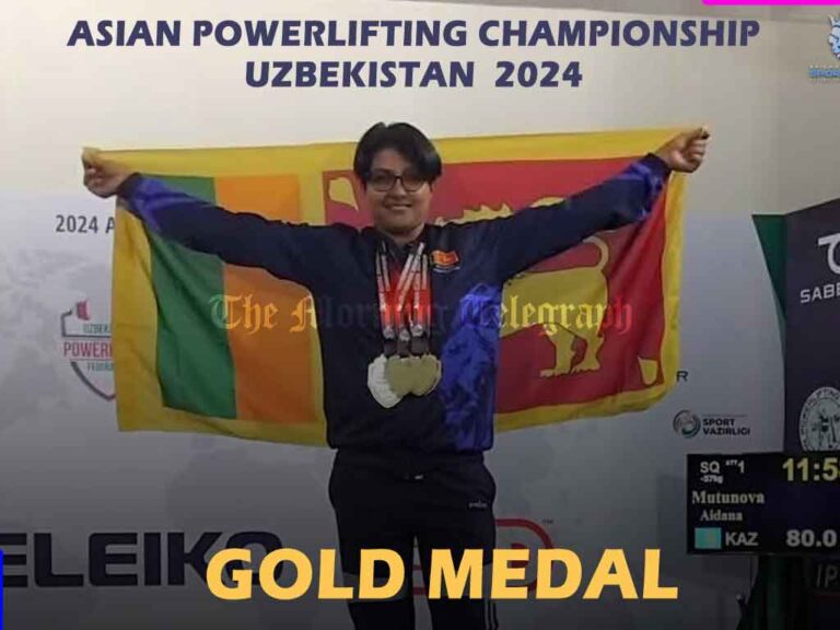 Nadeeka Hemanthi Shines at 2024 Asian Powerlifting Championships