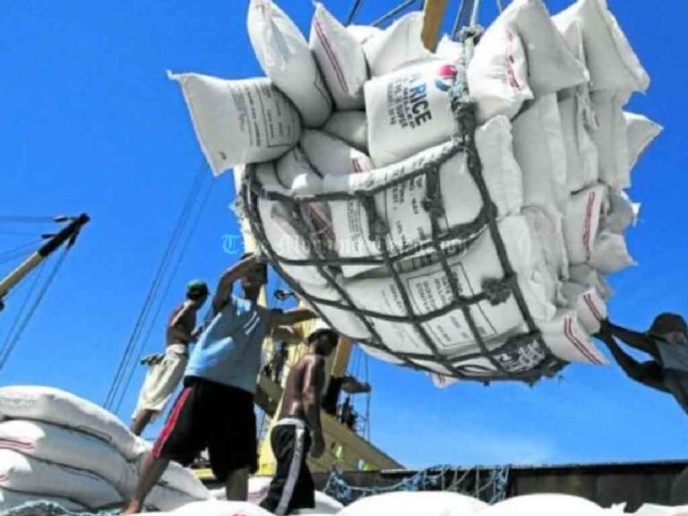 Imported Rice Prices Exceed Control Limits at Port