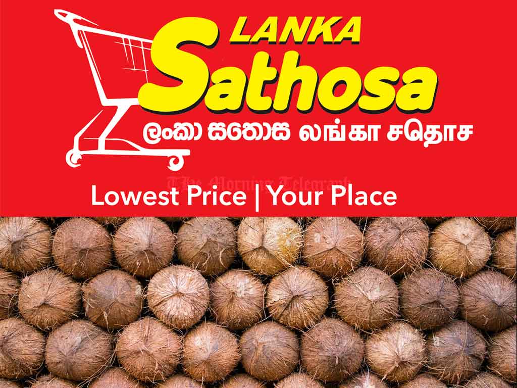 200 000 Coconuts to Be Sold Through Sathosa at Rs. 130 Each