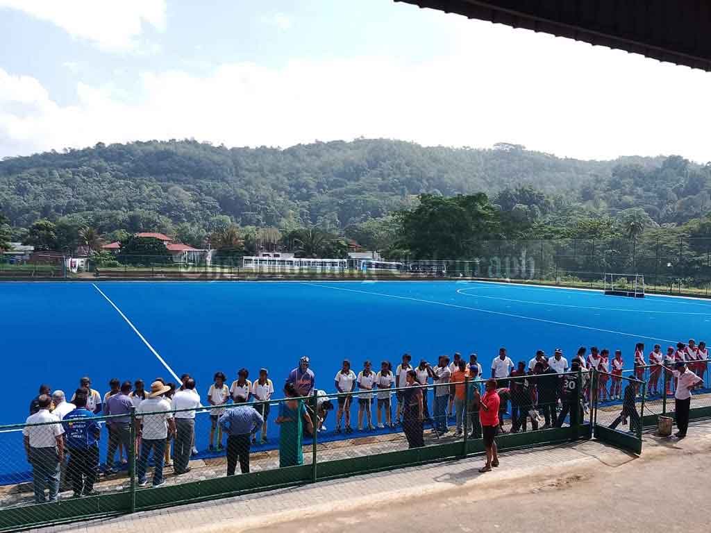 Renovated Matale Hockey Stadium Opens Without Politicians, Hosts Youth Tournament