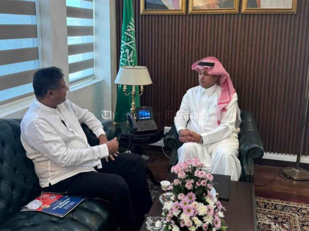 Saudi Ambassador and MP Dilith Jayaweera Discuss Strengthening Bilateral Ties