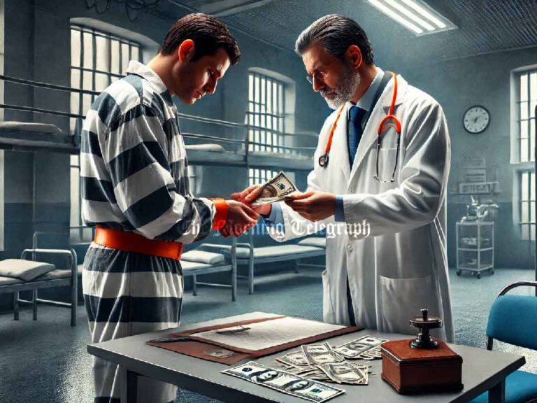 Investigation Demanded into Prison Doctor Accused of Bribery