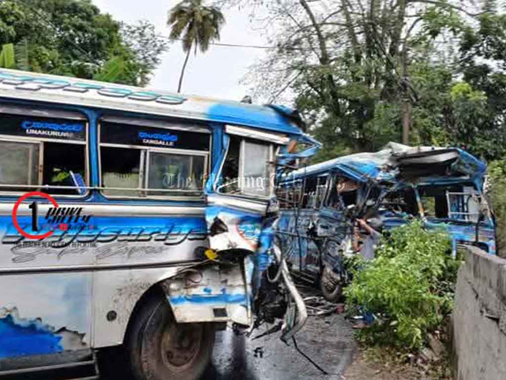 35 Injured in Head-On Bus Collision in Gandara