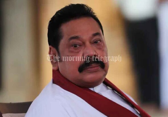 Mahinda Vacates Official Residence After Rent Notice