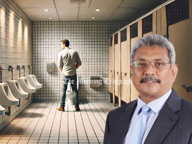 Former President Gota Requested Frequent Toilet Breaks During CID Investigation