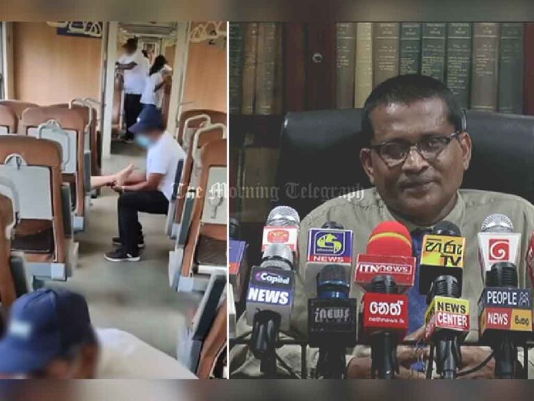 Railways GM Condemns Train Massage Incident as Shameful - (Video)