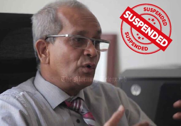 NOCSL's Sec. Gen Maxwell De Silva Suspended - Finally!