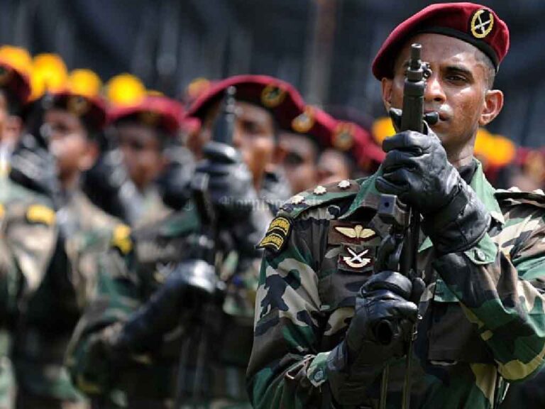 Sri Lanka to Limit Military Personnel to Defense Roles