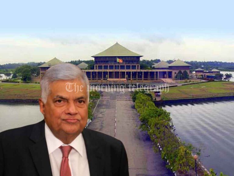 Ranil Proposes Formation of Alternative Parliament