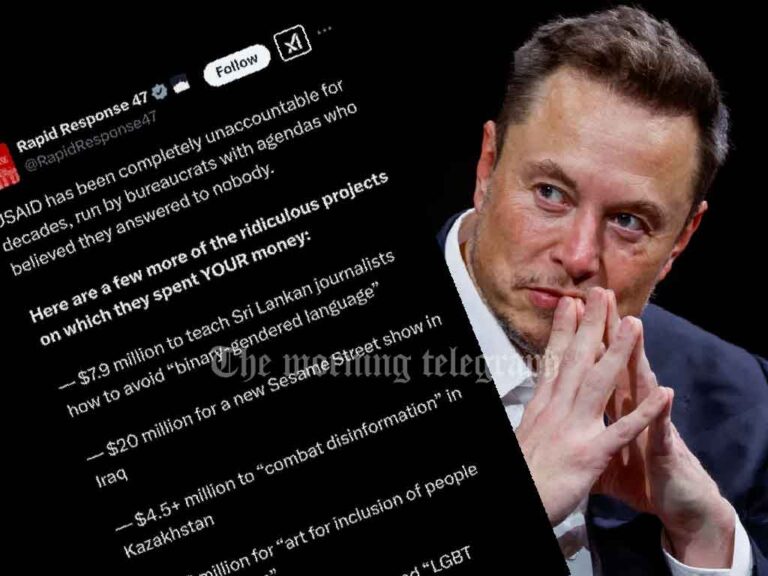 "US Spent Millions on Gender-Inclusive Journalism Training in Sri Lanka" - Elon Musk