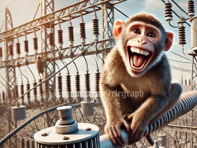 ‘Monkey-Induced’ Power Outage Goes International