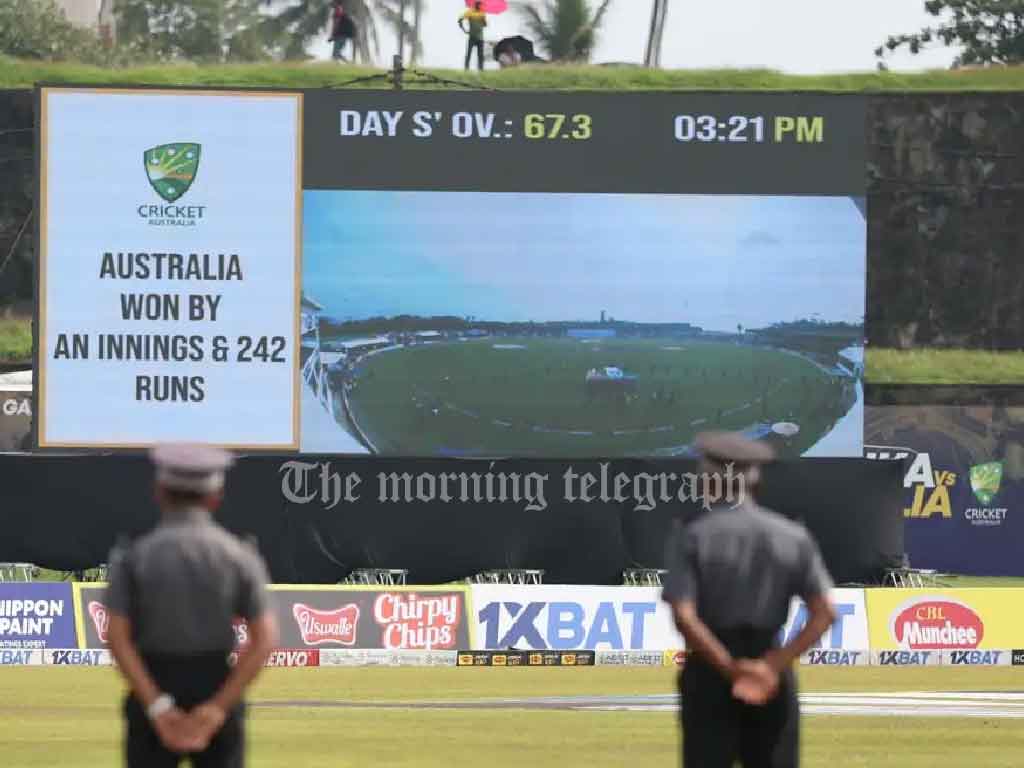 Sri Lanka Falls to Australia in Galle, Loses Test Series 2-0