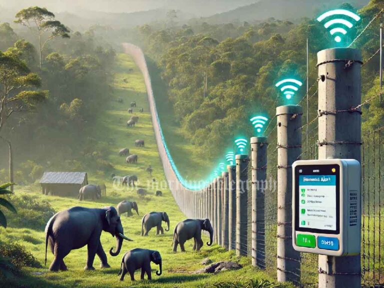 Sri Lanka Develops Smart Elephant Fence System with SMS Alerts