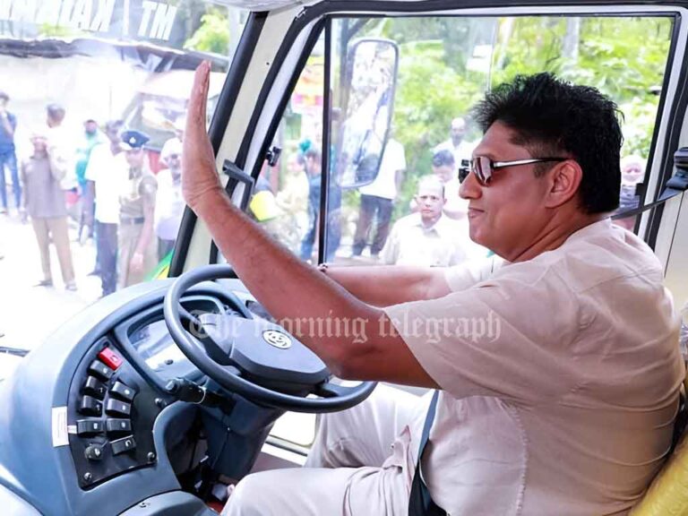 Sajith to Resume Bus Distribution